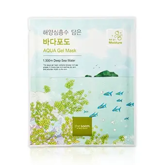 해양심층수 담은 아쿠아 겔 마스크 -바다포도-