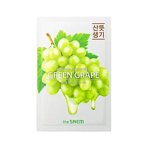 내추럴 청포도 마스크 시트