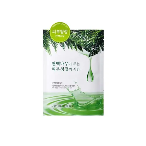 허브 에센셜 마스크 시트 [편백나무]