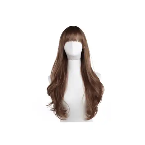 걸리쉬 롱 웨이브 [골드브라운]