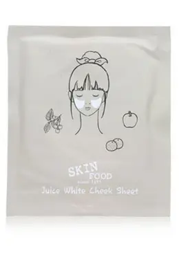 주스화이트 치크시트