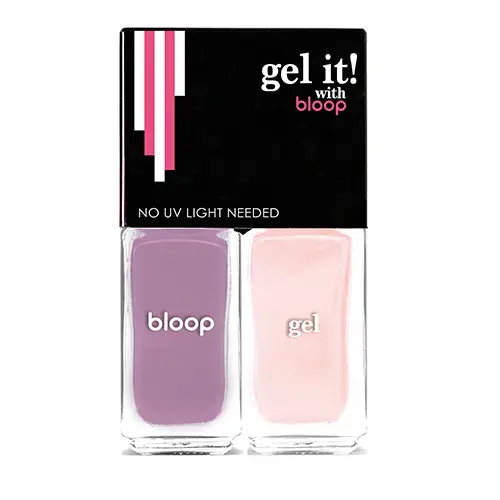 Just 20 Quick Dry Gel DUO [A401 A101 PurpleViolet PearlPink]