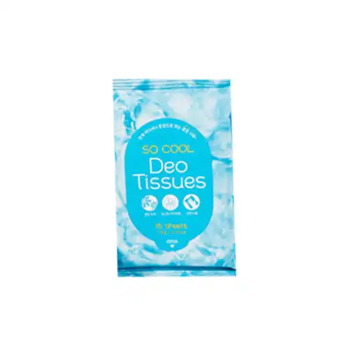 쏘 쿨 데오 데오드란트 티슈