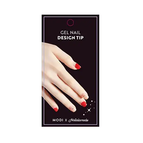 모디 젤 네일 디자인 팁 [55호 레드 플레이버]