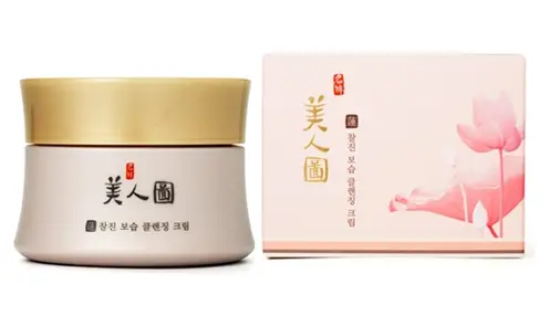 명한 미인도 연 찰진 보습 클렌징 크림