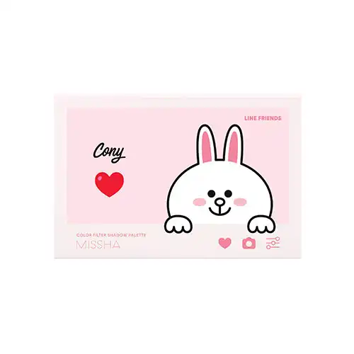 라인프렌즈에디션 미샤 컬러 필터 섀도우 팔레트 [설레니코니]