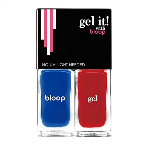 Just 20 Quick Dry Gel DUO [A500 G23 CobaltBlue LipstickRed]
