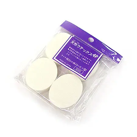 ISHIHARA 파운데이션용 퍼프 Ivory 원형