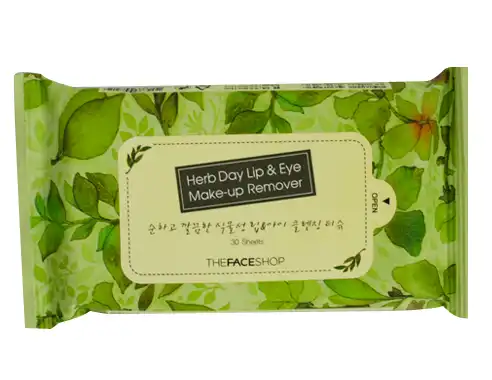 허브데이 립&아이 리무버 티슈