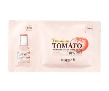 프리미엄 토마토 화이트닝 생기 에센스+프리미엄 토마토 모이스처 커버 마스크시트