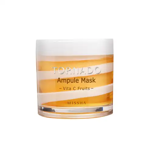 선택된 언니의파우치 리뷰 이미지 - [토네이도 앰플 마스크_비타 C 후르츠]