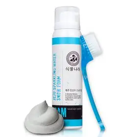 제주 탄산수 스노우폼브러쉬