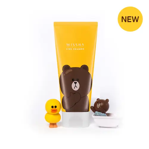 라인프렌즈 에디션 플라워 부케 클렌징 폼 [메이릴리]