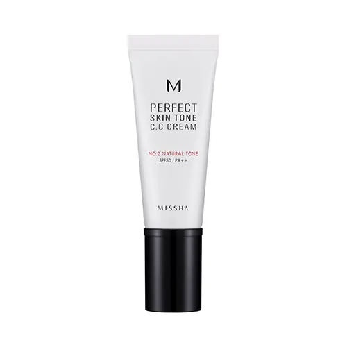 선택된 언니의파우치 리뷰 이미지 - [[M] 퍼펙트 스킨 톤 CC 크림 SPF30, PA++ [2호 맑은 내추럴톤]]