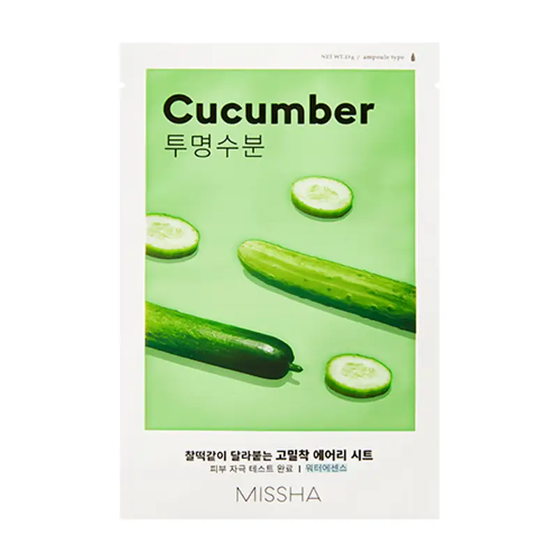 에어리 밀착 시트마스크 [오이]