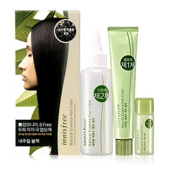 내추럴 에센스 헤어 컬러 크림 [내추럴블랙]
