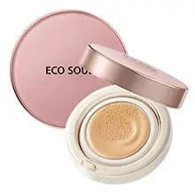 선택된 언니의파우치 리뷰 이미지 - [에코 소울 온천수 비비 쿠션 SPF50+ PA+++ 02 내추럴 베이지]