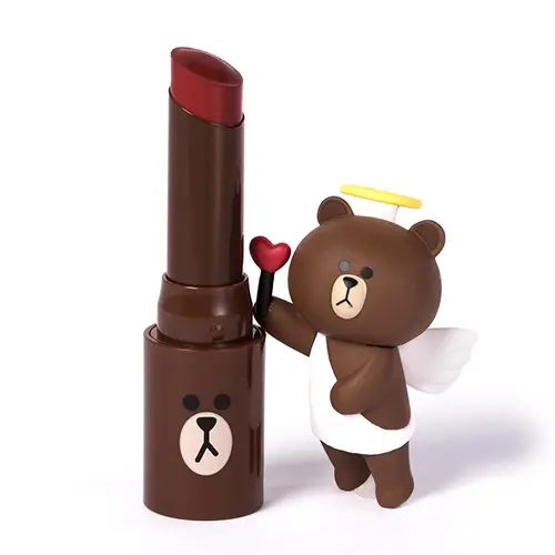 라인프렌즈 에디션 매트 립루즈 (MBR01 메이플라떼)