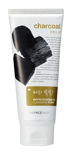 선택된 언니의파우치 리뷰 이미지 - [ 숯 피토 파우더인 클렌징폼]