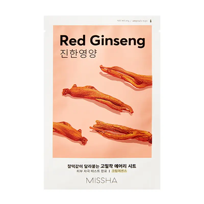 에어리 밀착 시트마스크 [홍삼]