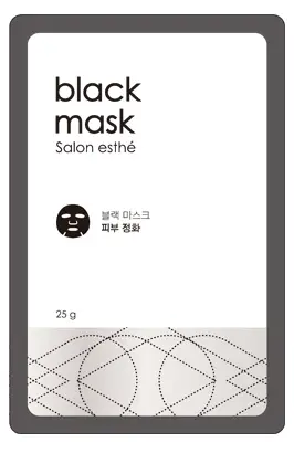 살롱 에스테 블랙 마스크