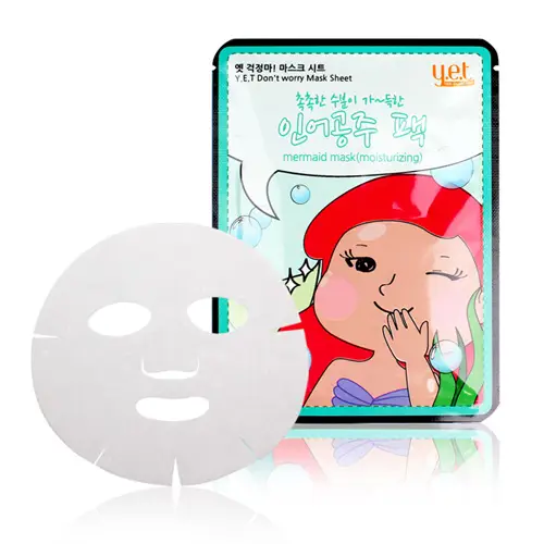 옛 걱정마! 마스크 시트 인어공주 팩   