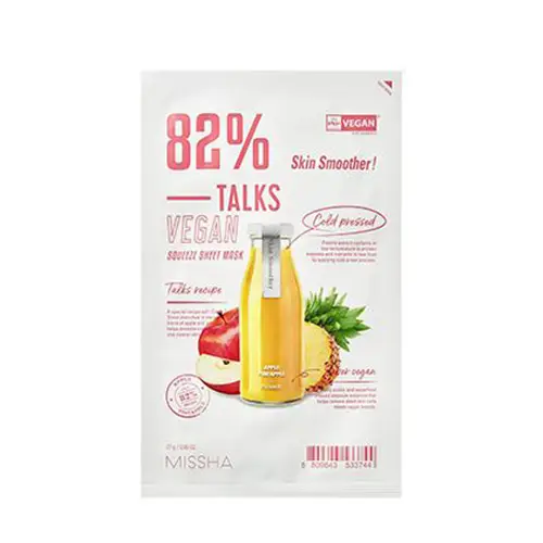 톡스 비건 착즙 시트 마스크 [스킨 스무더]