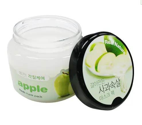 갈아만든 사과 속살 마스크팩