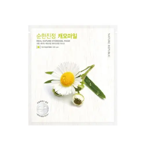 리얼 네이처 하이드로 겔 마스크 [캐모마일]