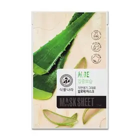 자연생기 그대로 알로에 마스크