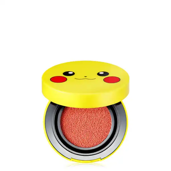 포켓몬 피카츄 미니 쿠션 블러셔 [03 피치오렌지]