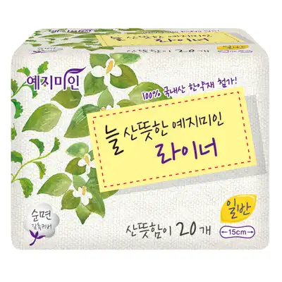 늘 산뜻한 예지미인 일반라이너 [20개입]