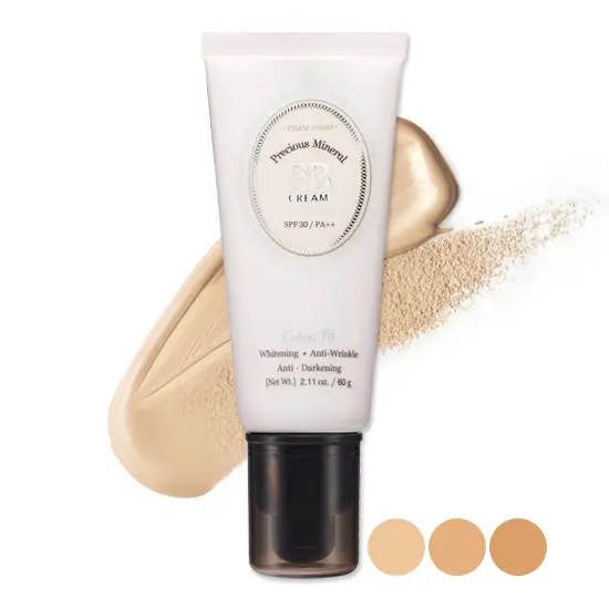 선택된 언니의파우치 리뷰 이미지 - [진주알 맑은 BB크림 코튼핏 SPF30/PA++ (N02 라이트 베이지)]