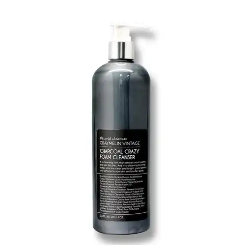 크레이지 대용량 폼클렌져 [차콜]