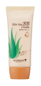 선택된 언니의파우치 리뷰 이미지 - [알로에 선 비비 크림 SPF50+ PA++1호 화사한 스킨]