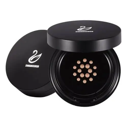 선택된 언니의파우치 리뷰 이미지 - [트리플 커버 백조쿠션 블랙 [21호]]