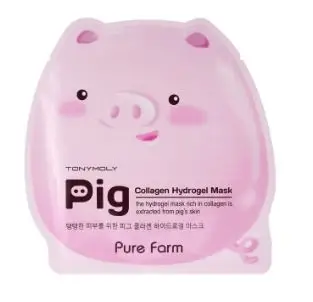 퓨어 팜 피그 콜라겐 하이드로겔 마스크 