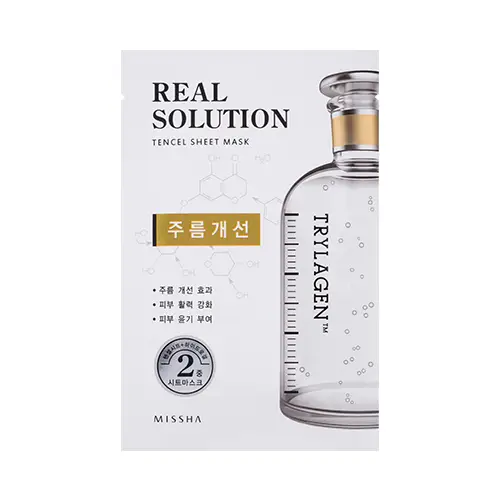 리얼 솔루션 텐셀 시트 마스크 [주름개선]