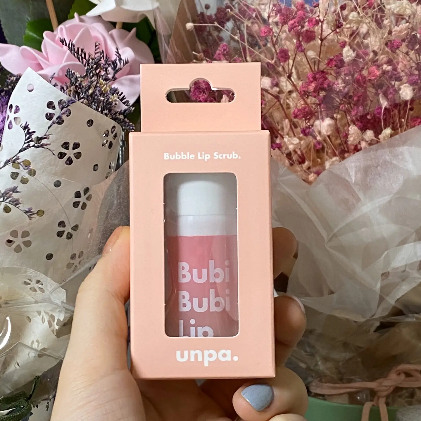 선택된 언니의파우치 리뷰 이미지 - [언파 부비부비 버블 립 스크럽 (10ml)]