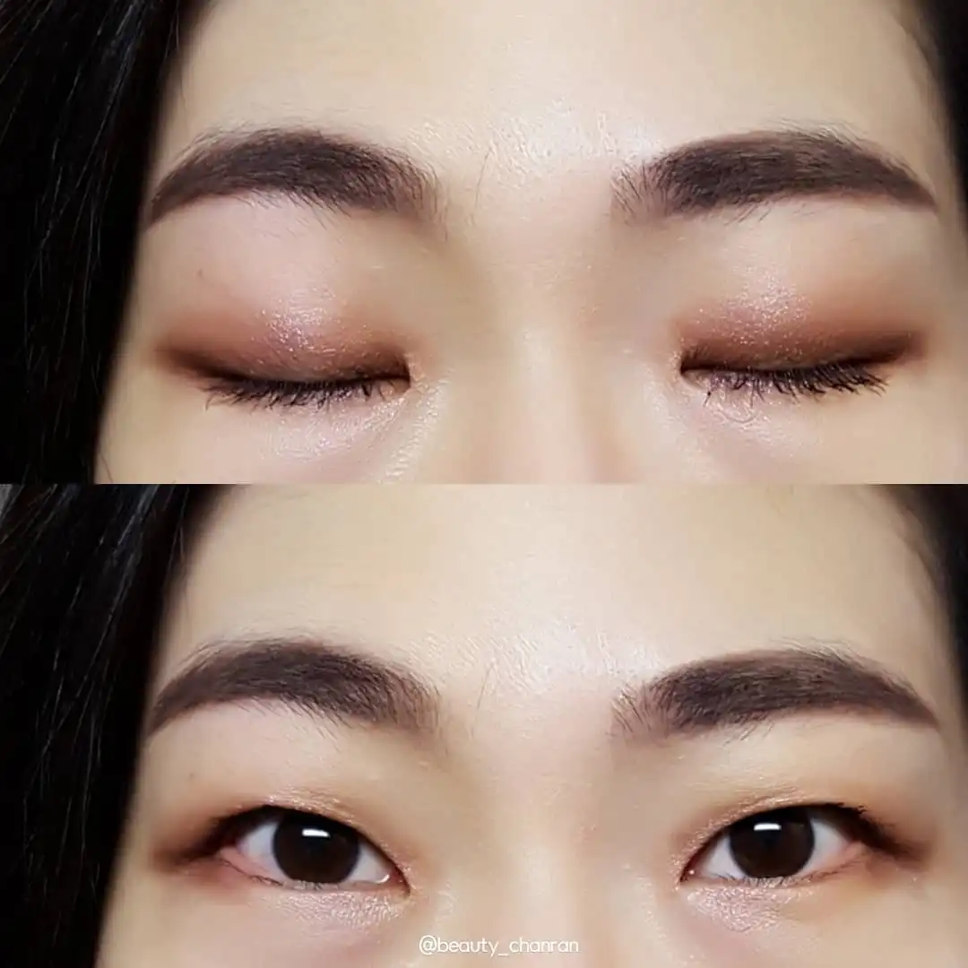 언니의파우치 리뷰 이미지 6 - [립앤아이 컬러바 글리터 [04 루어 마젠타]]