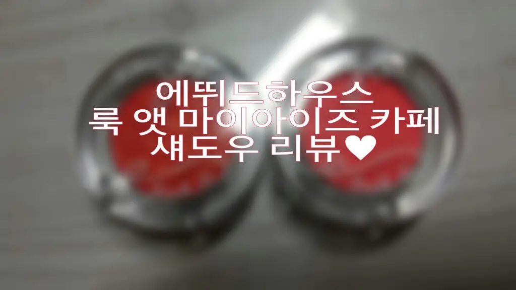 선택된 언니의파우치 리뷰 이미지 - [룩 앳 마이 아이즈 [OR205 피버 오렌지]]