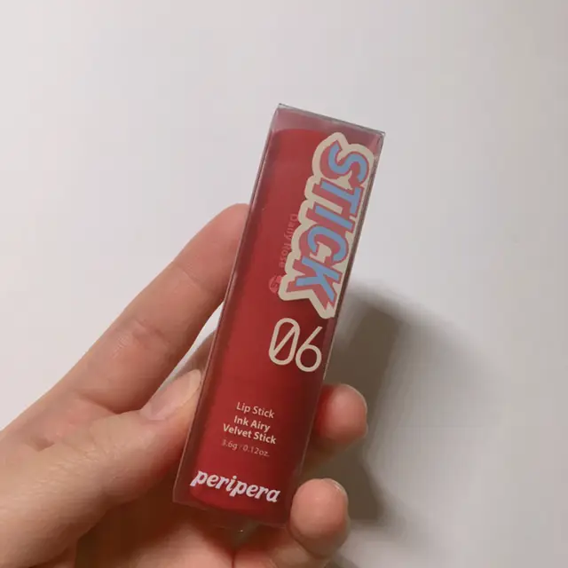 선택된 언니의파우치 리뷰 이미지 - [잉크 더 에어리벨벳 스틱 [06 데일리정석]]