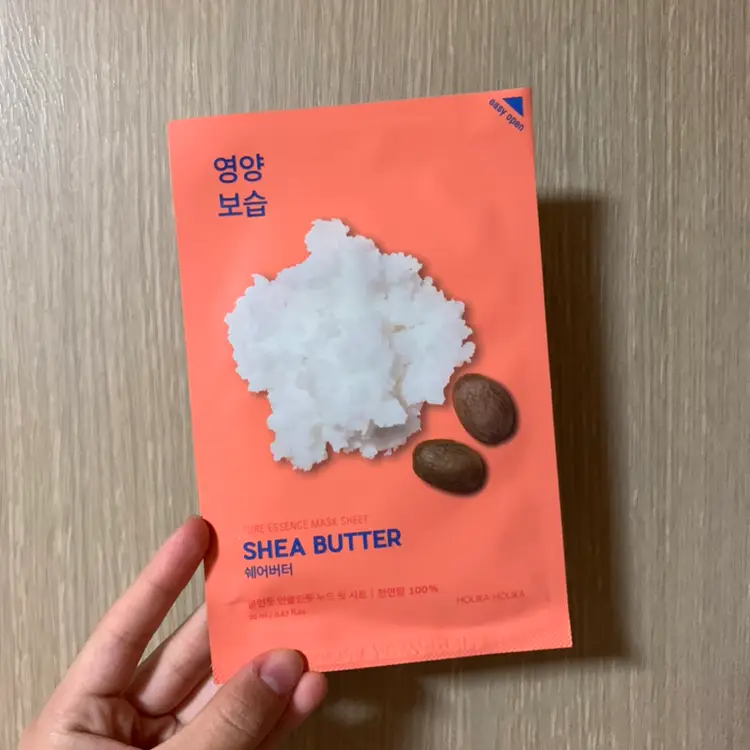 선택된 언니의파우치 리뷰 이미지 - [퓨어 에센스 마스크시트 [쉐어버터]]