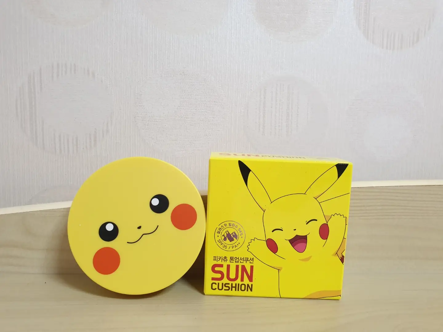선택된 언니의파우치 리뷰 이미지 - [포켓몬 피카츄 톤업 선쿠션]