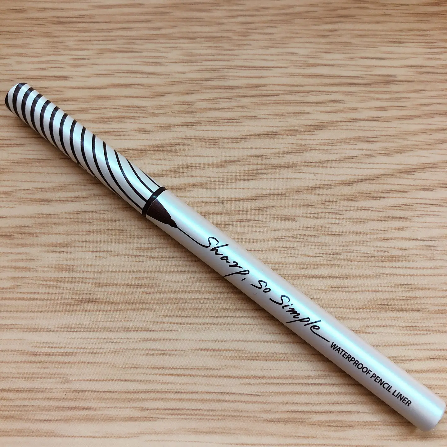 선택된 언니의파우치 리뷰 이미지 - [샤프,쏘 심플 워터프루프 펜슬 라이너 [02 브라운]]