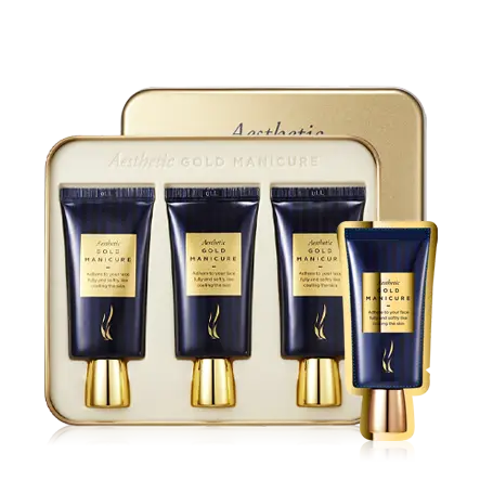 선택된 언니의파우치 리뷰 이미지 - [에스테틱 골드 매니큐어 30ml*3ea  ]