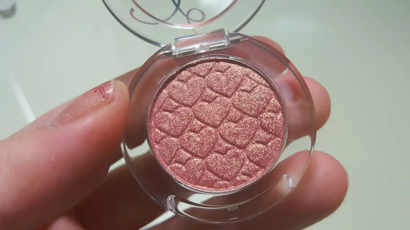 룩 앳 마이 아이즈 쥬얼 [PK002 쉬머링 로즈골드 스카프]