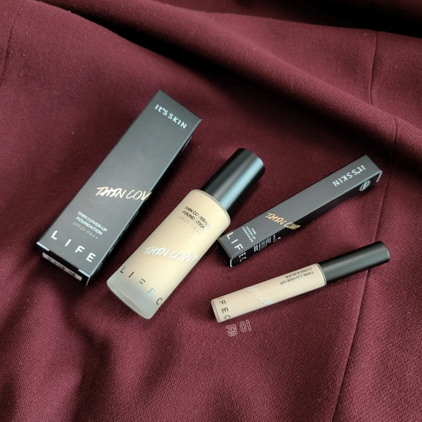 선택된 언니의파우치 리뷰 이미지 - [라이프 컬러 씬 커버 업 파운데이션 [21 라이트베이지]]