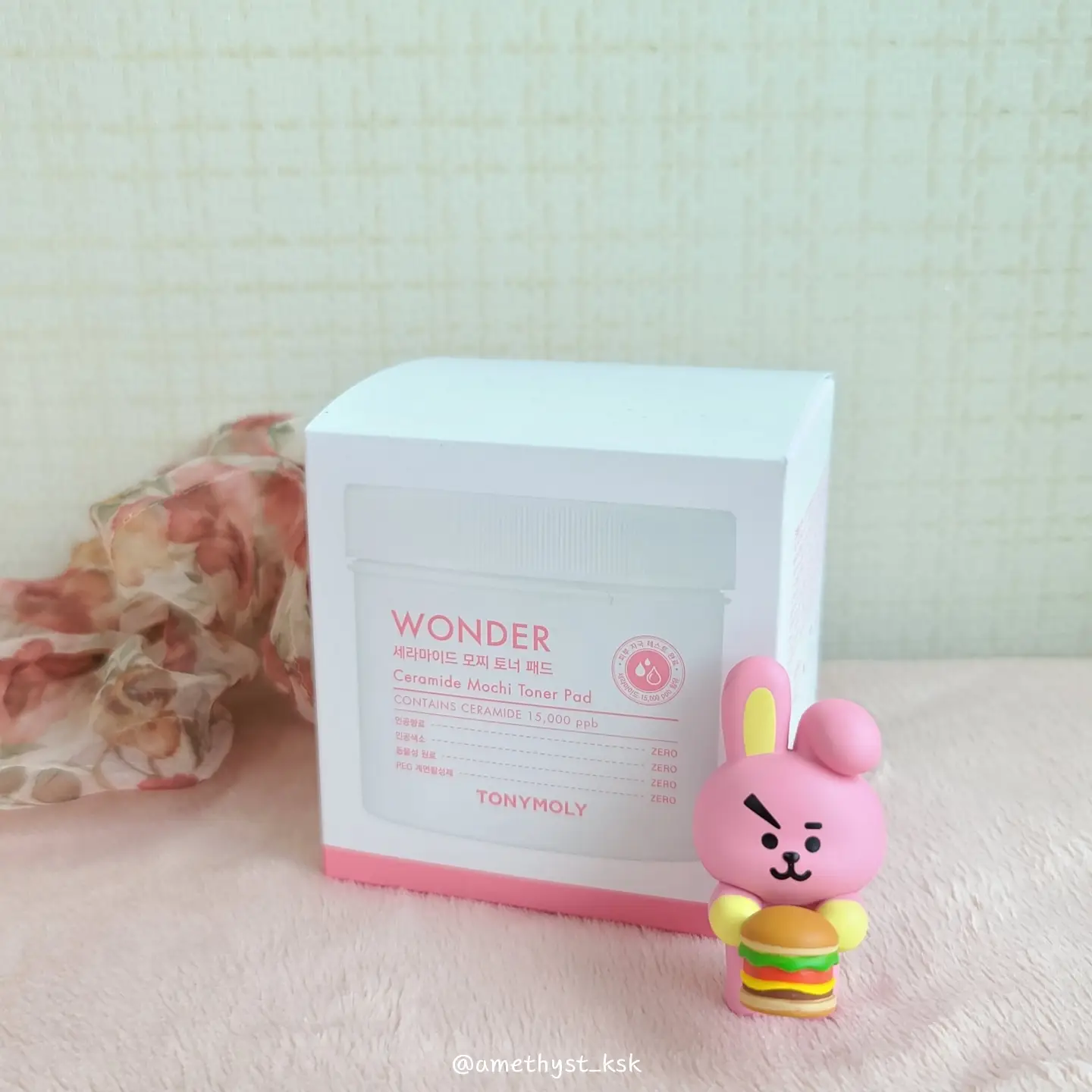 선택된 언니의파우치 리뷰 이미지 - [원더 세라마이드 모찌 토너 패드]