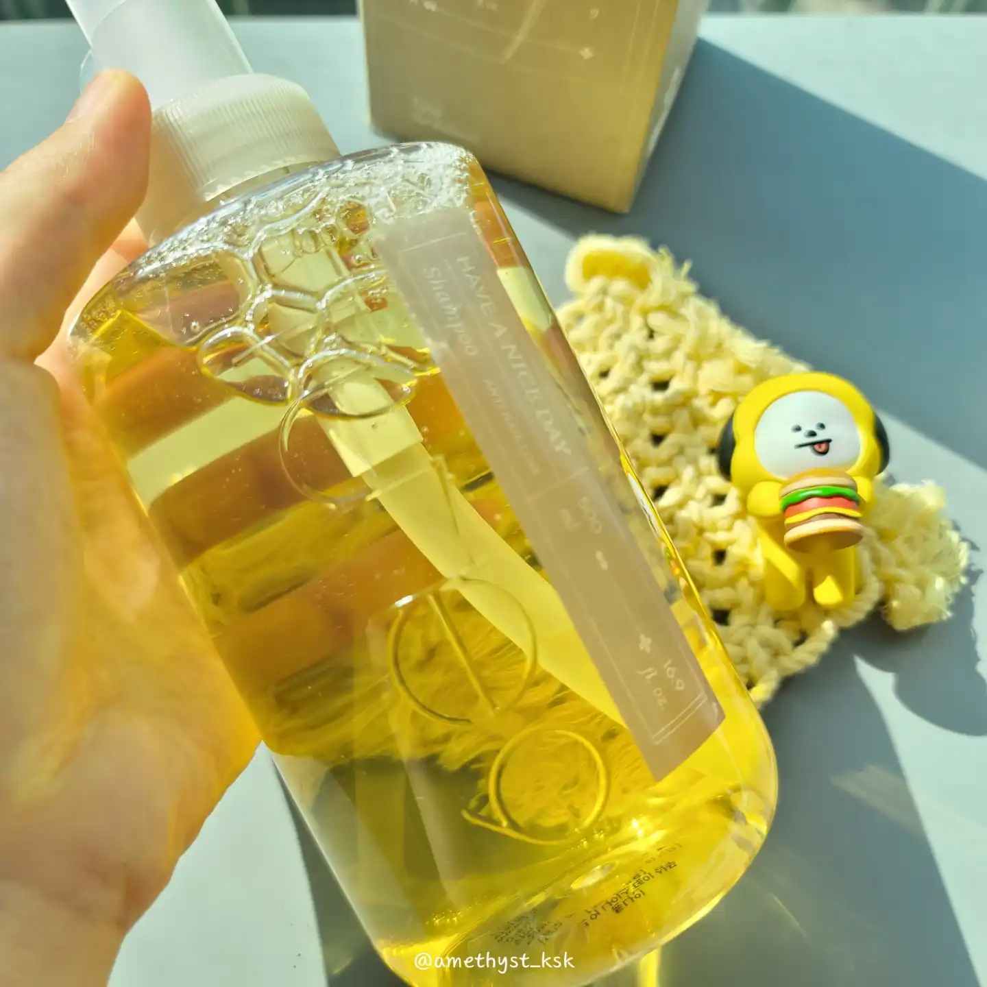 언니의파우치 리뷰 이미지 6 - [해브 어 나이스 데이 샴푸]